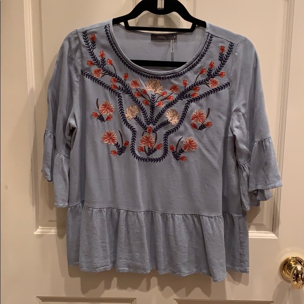 THML embroidered top